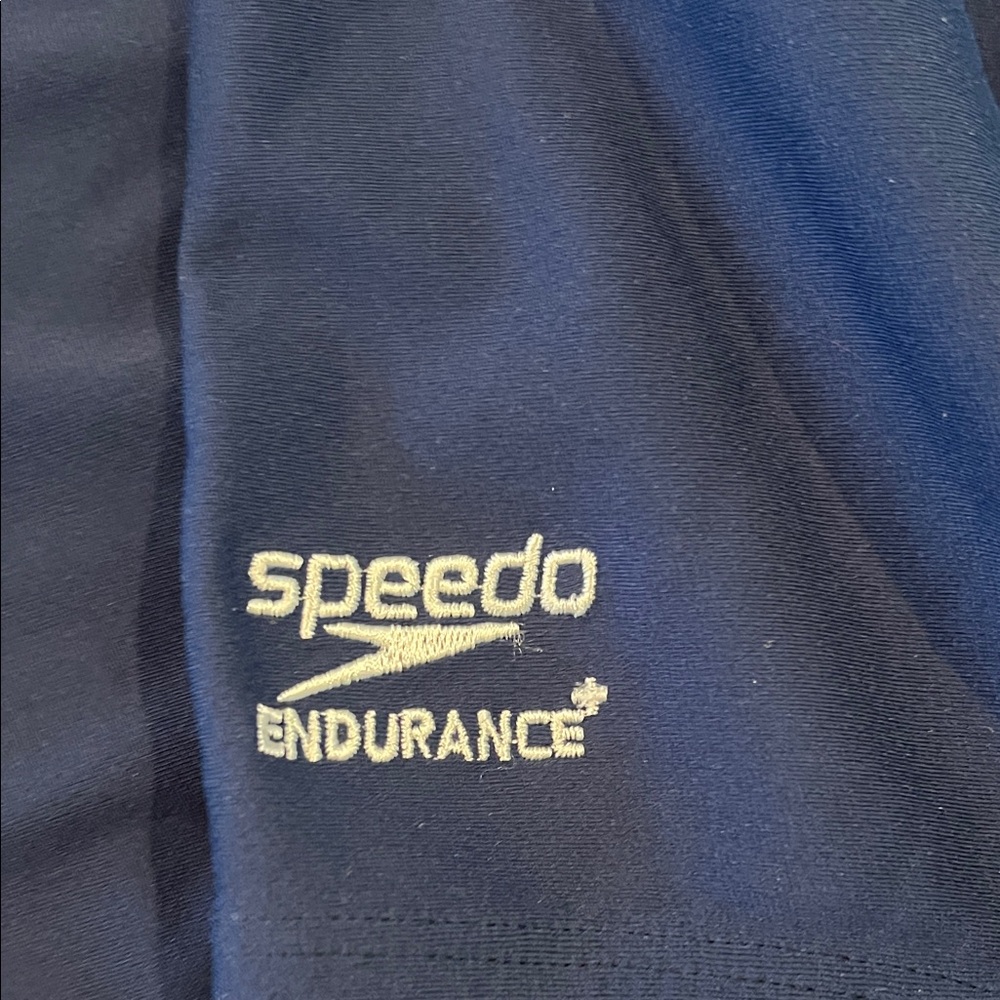Speedo size 26 Navy and Red Swim Jammer great condition - Picture 6 of 9